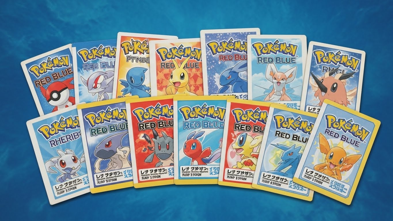 Pokémon Rojo y Azul: El Comienzo de una Mania Mundial en Game Boy