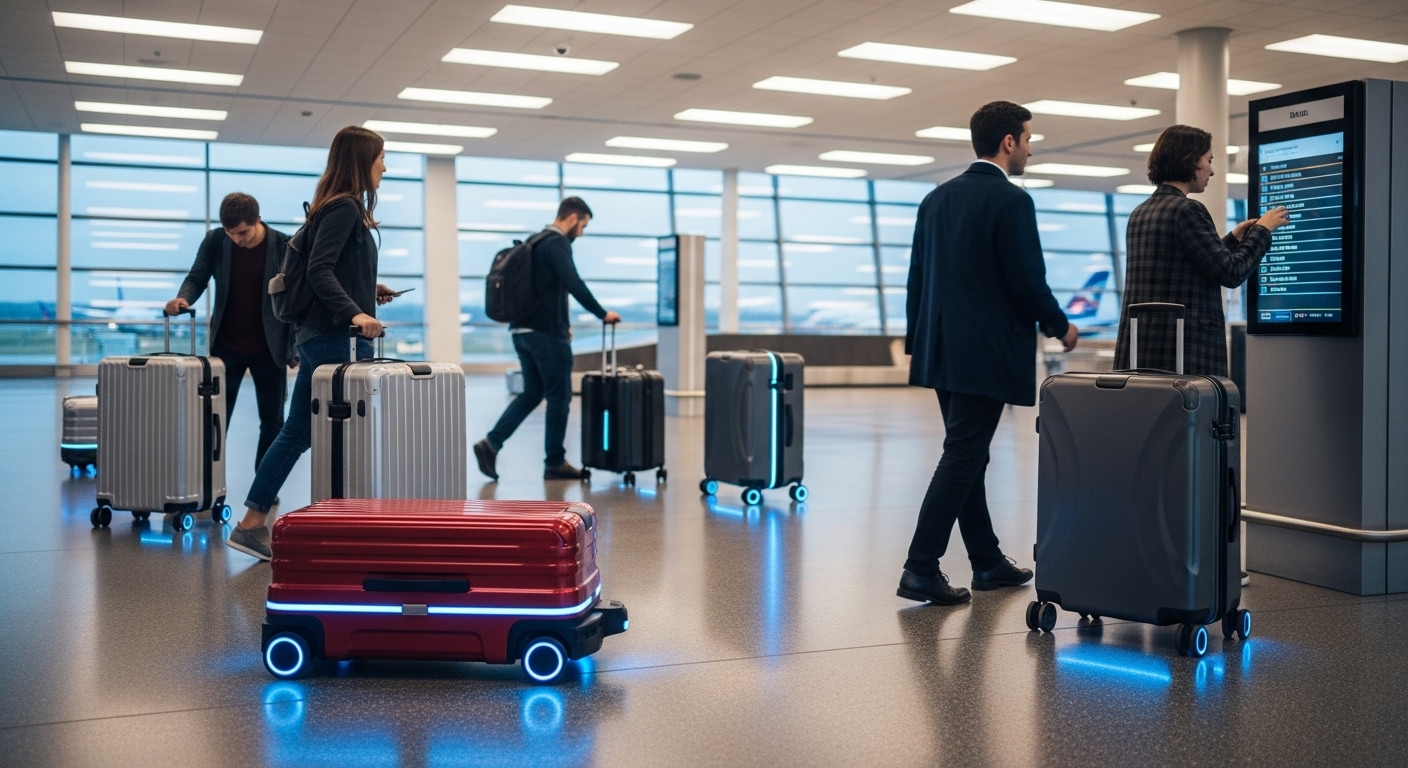 Maletas Autónomas: La Revolución de Viajar sin Cargar Equipaje