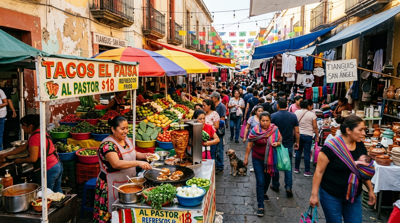 Sabor a Calle: La Ruta Gastronómica por los Mejores Tianguis de la CDMX