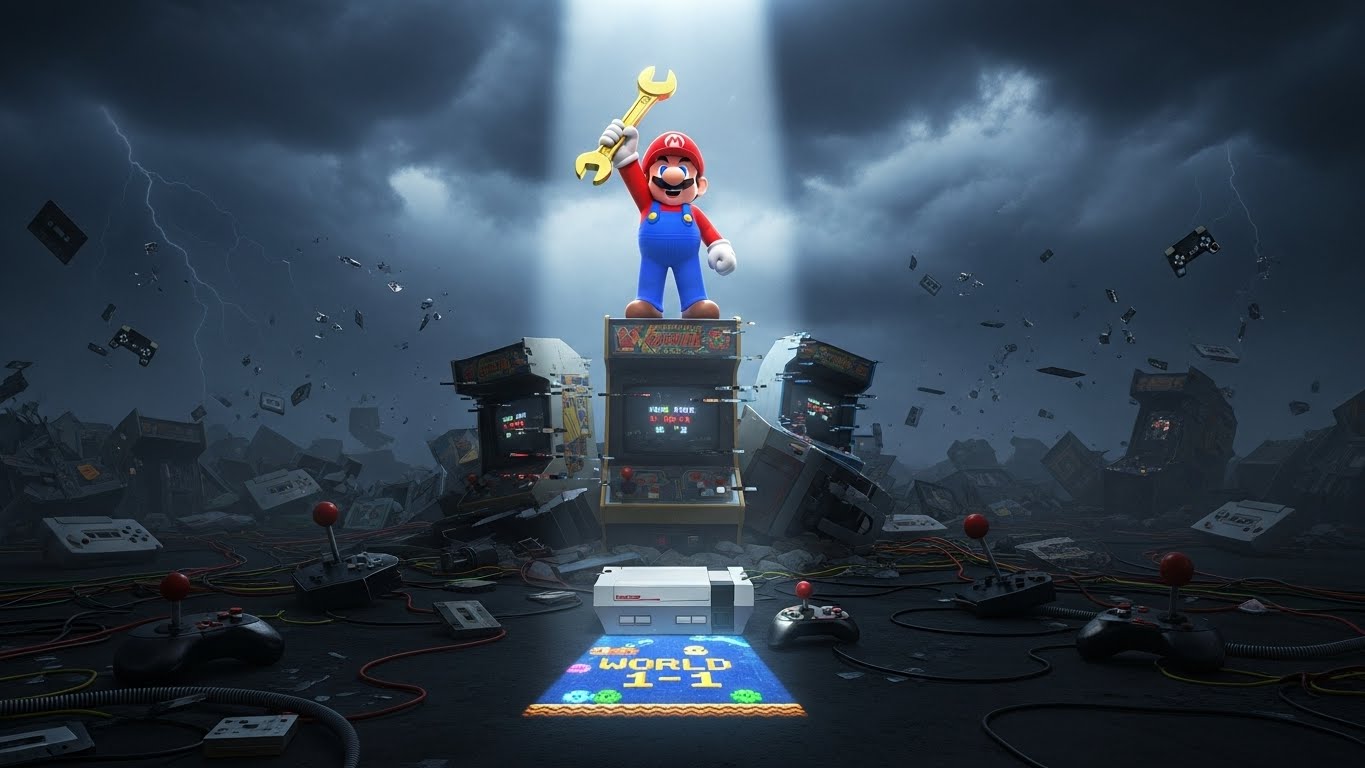 Super Mario Bros.: El Plomero que Salvó la Industria de los Videojuegos