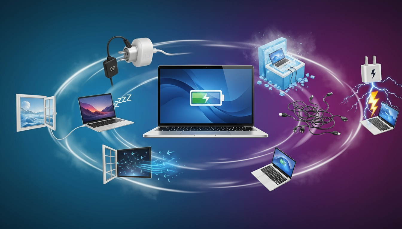 Optimiza la Batería de tu Laptop: Trucos Reales y Mitos Desmentidos