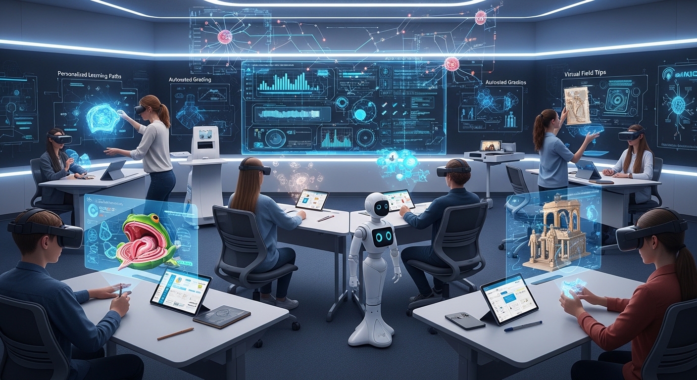 Herramientas de IA para Potenciar el Aula en la Educación 4.0