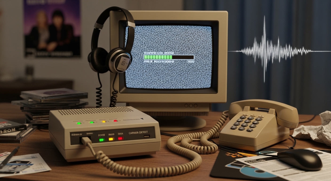 El Sonido del Módem 56k: La Banda Sonora de Nuestra Conexión al Mundo