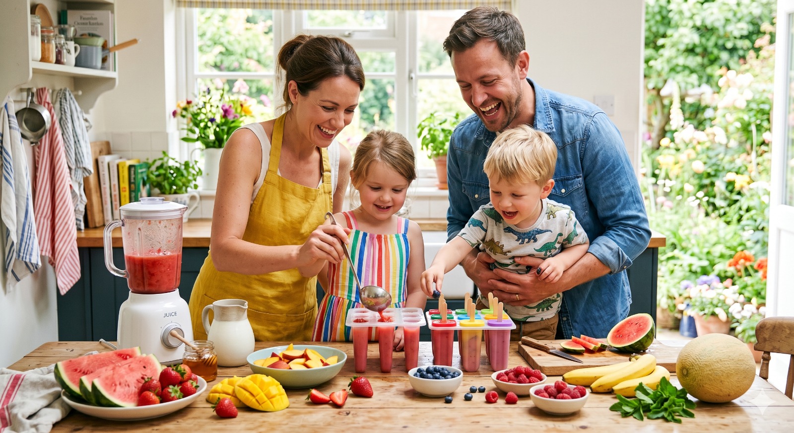 El Juego más Dulce: Cómo Hacer Polos de Frutas Caseros con Niños