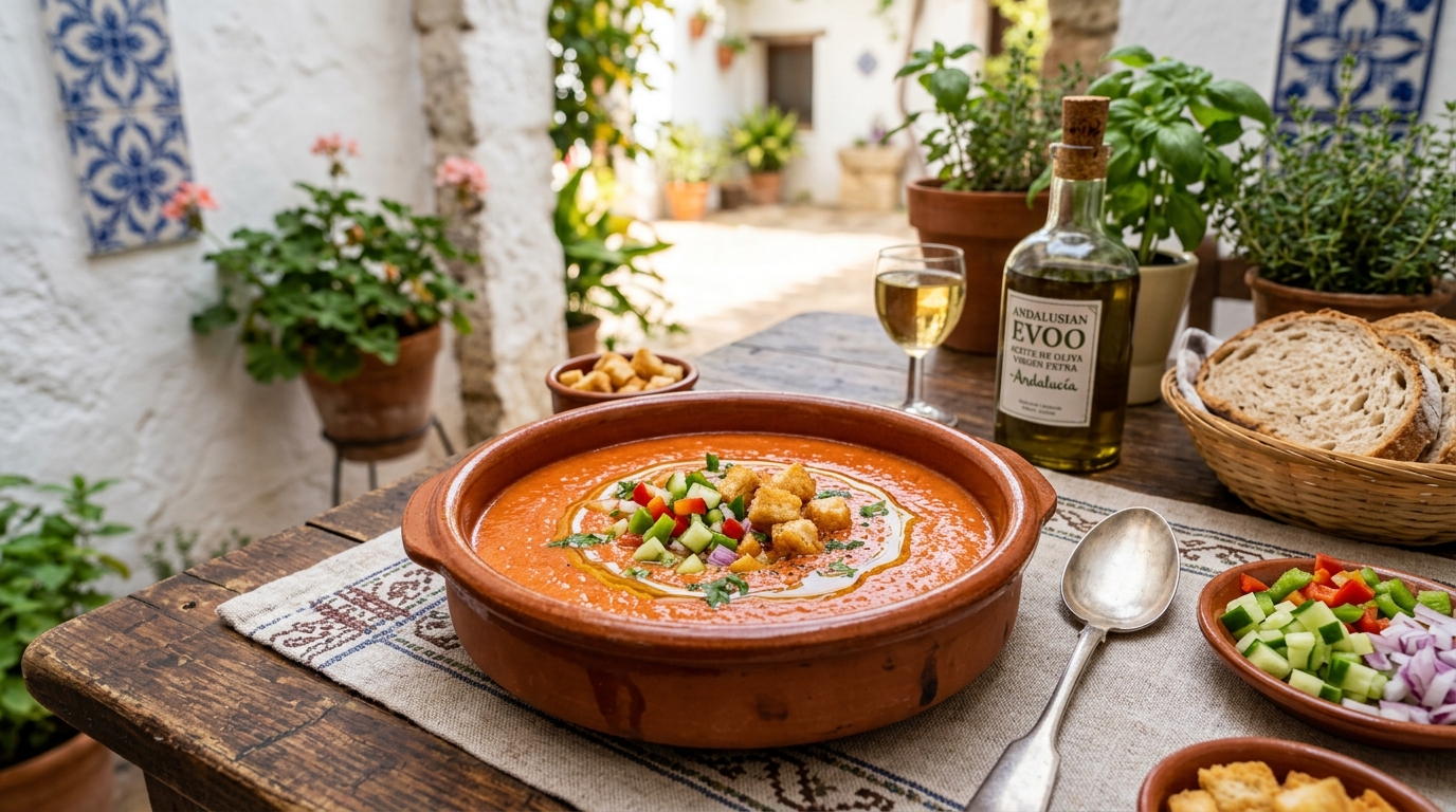 Gazpacho Andaluz Tradicional: La Receta Más Refrescante del Verano