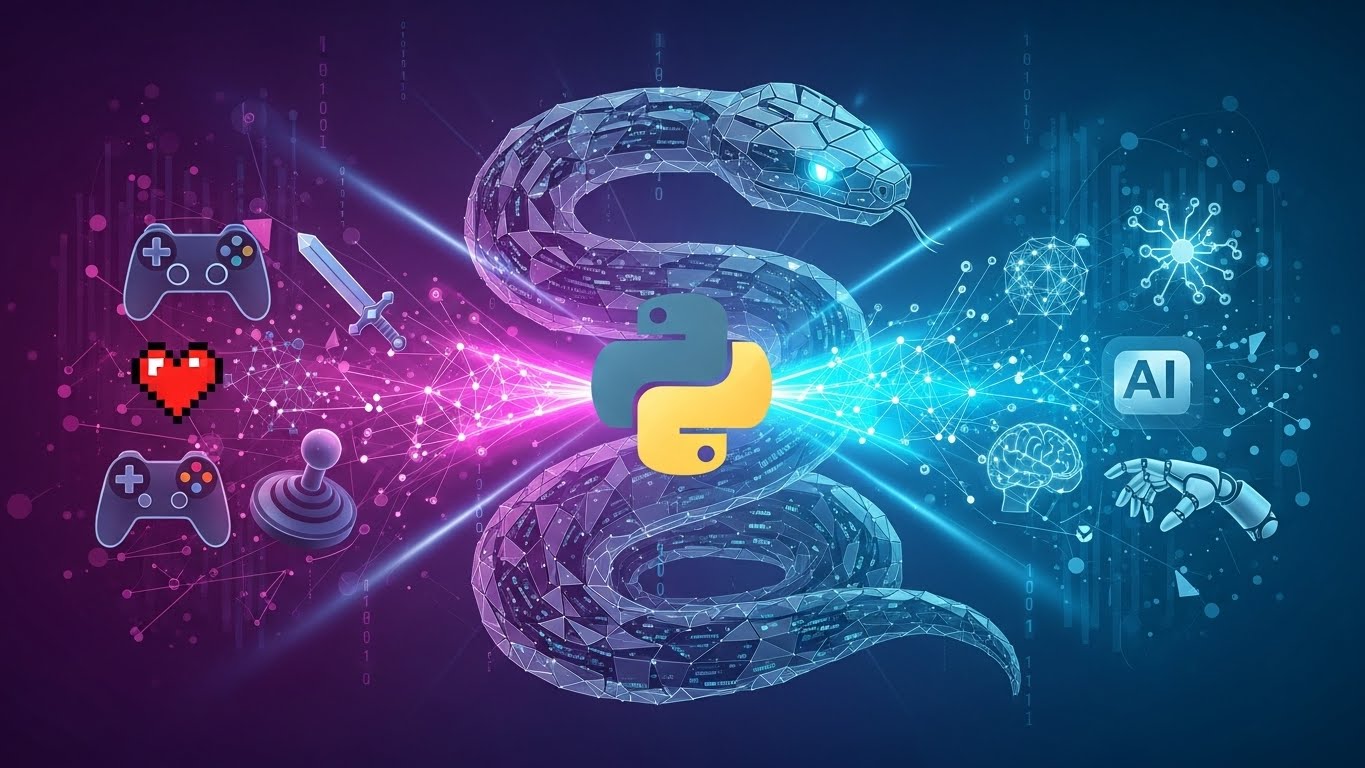 Python: Potenciando la IA y Herramientas en Videojuegos en 2025