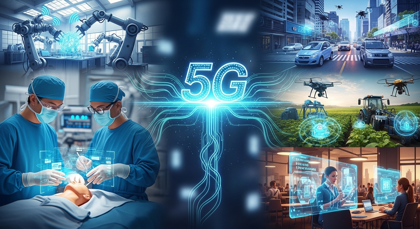 5G para Empresas: Casos de Uso que Están Revolucionando la Industria