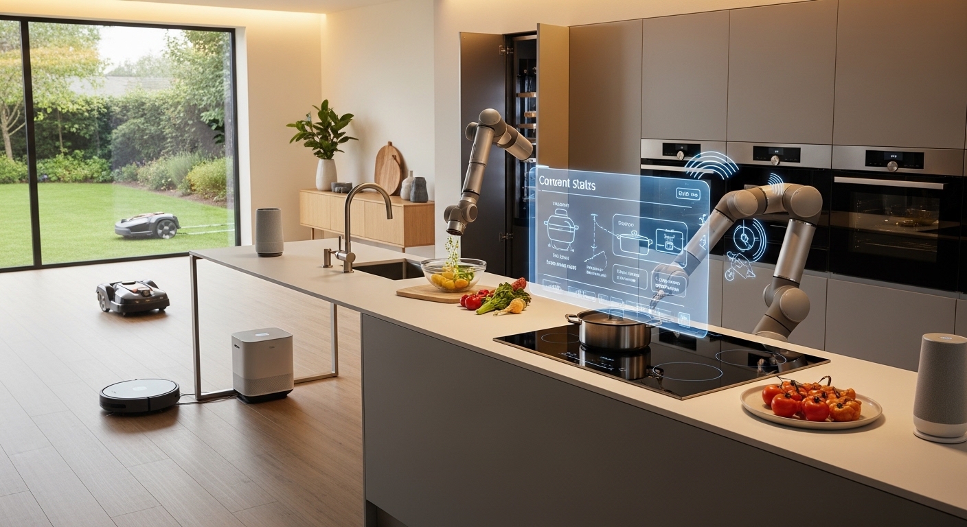 Robots y Domótica: La Sinergia Perfecta para un Hogar Verdaderamente Inteligente