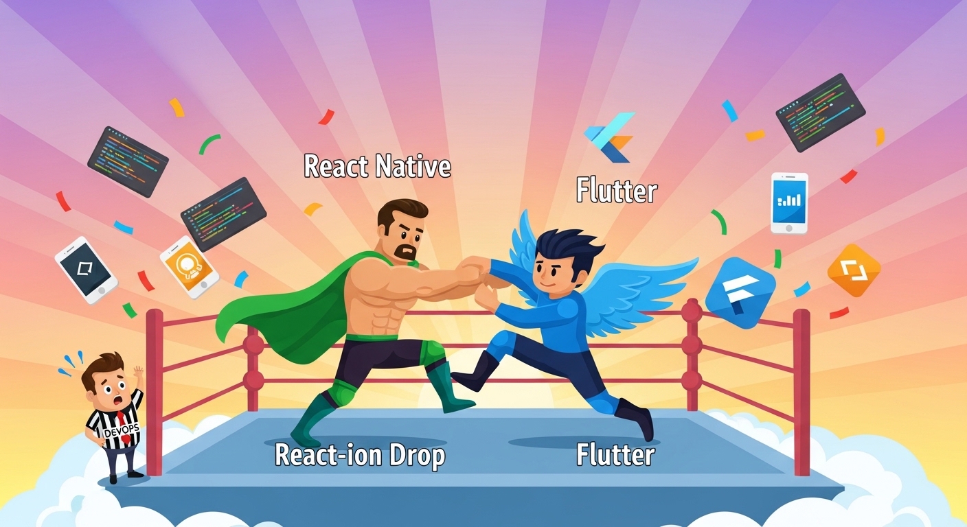 React Native vs. Flutter: La Batalla de los Frameworks Multiplataforma
