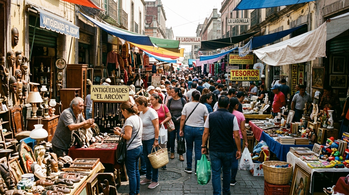 El Tianguis de La Lagunilla: Un Viaje al Pasado y Caza de Tesoros
