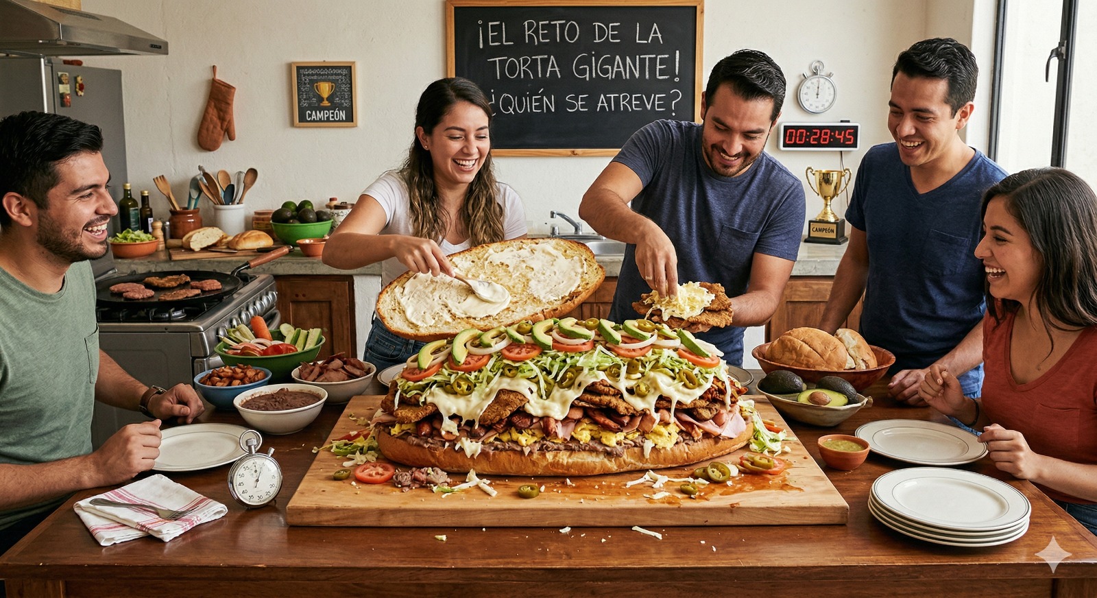 Receta: Cómo Hacer una Torta Gigante en Casa (Versión Reto)